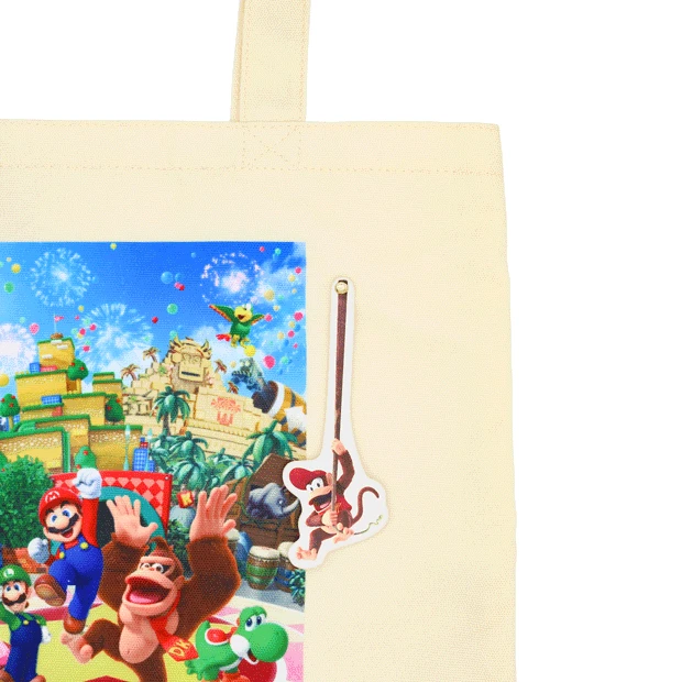【Order】USJ Nintendo World Donkey Kong Series-Mario & Donkey Kong Tote Bag 4 【Order】USJ Nintendo World Donkey Kong Series-Mario & Donkey Kong Tote Bag - Image 2