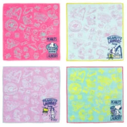【Order】USJ Peanuts Laundry Snoopy Small Towel Set (4pcs)