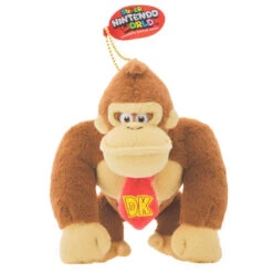 【Order】USJ Nintendo World Donkey Kong Series-Donkey Kong Plush Chain (Red Tag M)