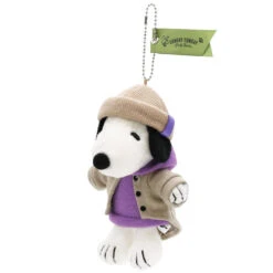 【Order】USJ Peanuts Sunday Funday - Snoopy & Charlie Brown Plush Chain（M） -Kaliss 2443182599999 1