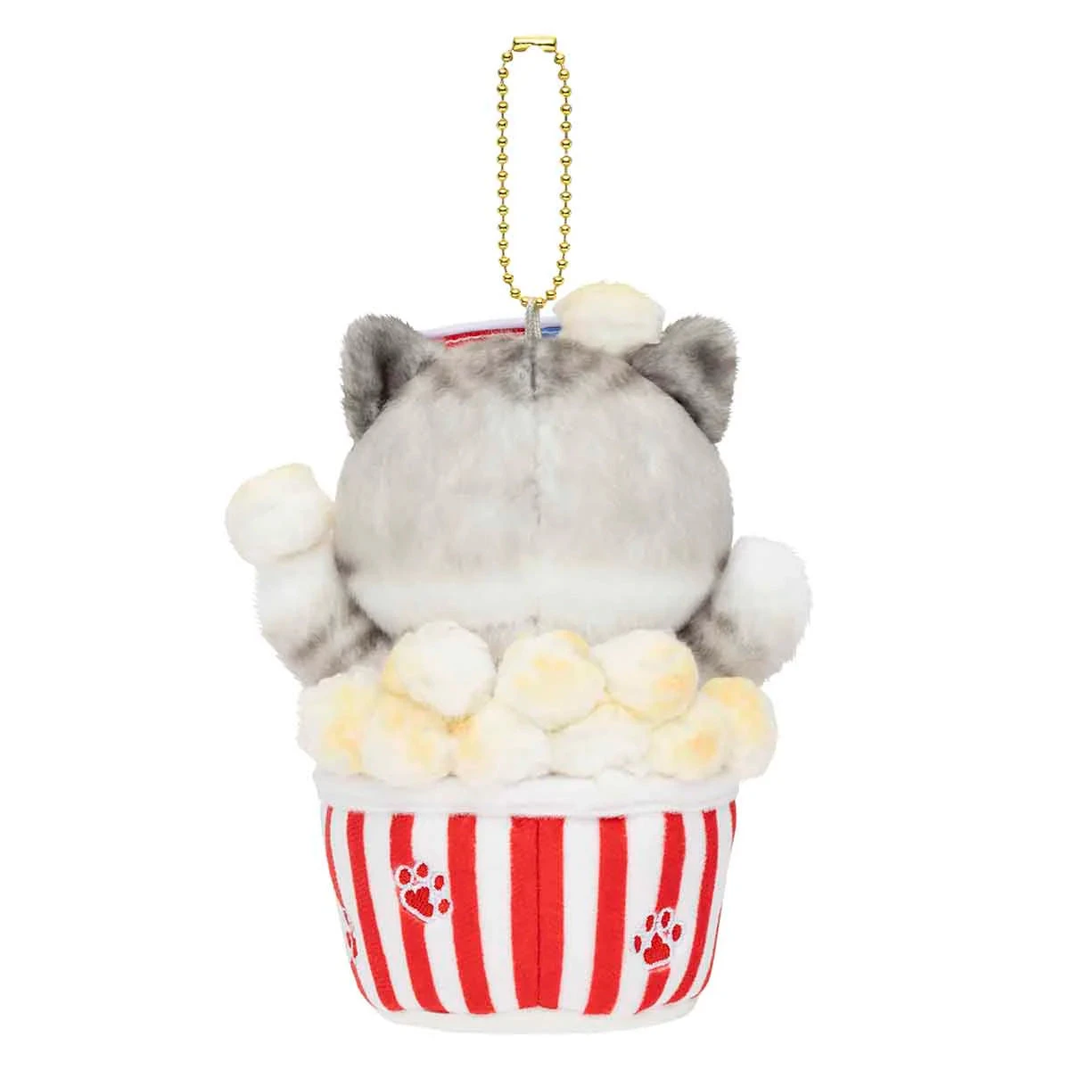 【Order】Mofusand Mofu Mofu Journey Series - Plush Chain(Popcorn) 5 【Order】Mofusand Mofu Mofu Journey Series - Plush Chain(Popcorn) - Image 3