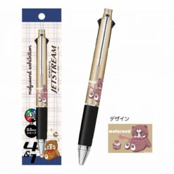 【Order】Mofusand Exhibition Limited Jetstream 4&1 Multi-Function Pen - Gold Bear