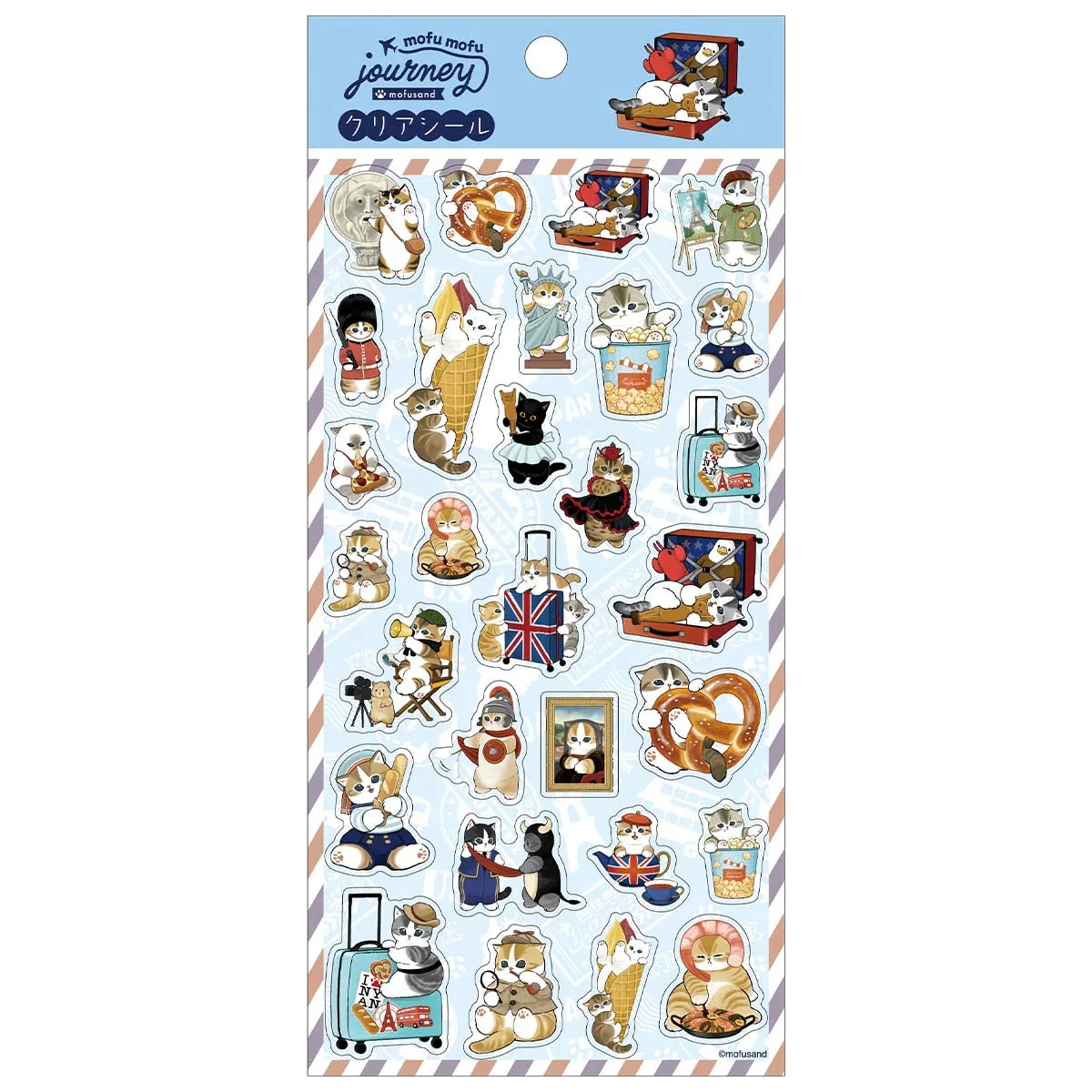 【Order】Mofusand Mofu Mofu Journey Series -Sticker Sheet 5 【Order】Mofusand Mofu Mofu Journey Series -Sticker Sheet - Image 3