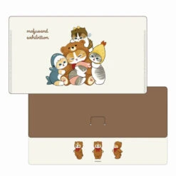 【Order】Mofusand Exhibition Limited Edition Mask Storage Ticket File -Kaliss 4994209069349 800x jpg