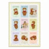 【Order】Mofusand Exhibition Limited Stamp Style Sticker（Bear） -Kaliss 4994209069387 800x jpg