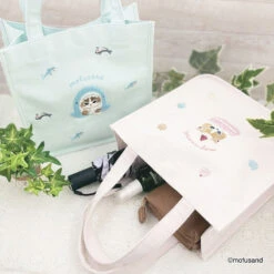 【Order】Mofusand Pastel - Embroidered Square Tote Bag