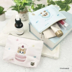 【Order】Mofusand Pastel - Cosmetic Bag Tissue Pouch