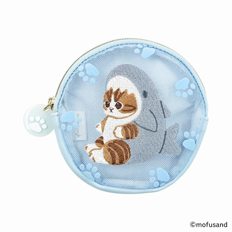 【Order】Mofusand Embroidery Series- Round Coin Case (3 Colors) 11 【Order】Mofusand Embroidery Series- Round Coin Case (3 Colors) - Image 9