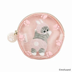 【Order】Mofusand Embroidery Series- Round Coin Case (3 Colors) 18 【Order】Mofusand Embroidery Series- Round Coin Case (3 Colors) -Kaliss 4994209201084a 800x jpg