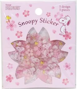 【Order】Snoopy Sakura Flake Sticker Pack -Kaliss 61iBDGmGfhL. AC SL1050