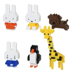 【Order】Nanoblock Mininano Miffy Vol.2 Mini Building Block Toys (Random) -Kaliss 735242500b jpg