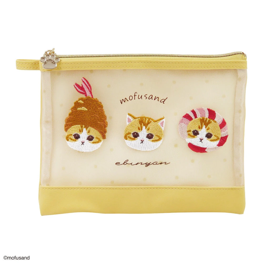 【Order】Mofusand Embroidery Series - Flat Pouch 7 【Order】Mofusand Embroidery Series - Flat Pouch - Image 5