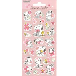 【Order】Snoopy Sakura Sticker -Kaliss IMG 2619