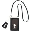 [Order] USJ Peanuts Snoopy & Charlie Monotone Series Smart Phone Bag With Key Cover -Kaliss IMG 5144