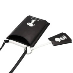 [Order] USJ Peanuts Snoopy & Charlie Monotone Series Smart Phone Bag With Key Cover -Kaliss IMG 5145