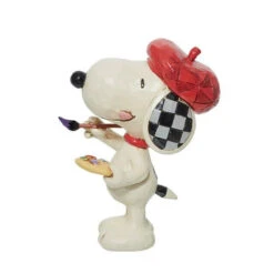 【Order】JIM SHORE PEANUTS Snoopy Figurine - Snoopy Artist -Kaliss IMG 6397