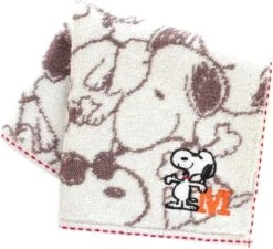 【Order】Peanuts Snoopy Initial Towel -Kaliss IMG 70115