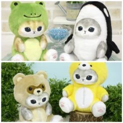 【Order】Mofusand Plush Doll - Frog / Whale / Raccoon / Fox