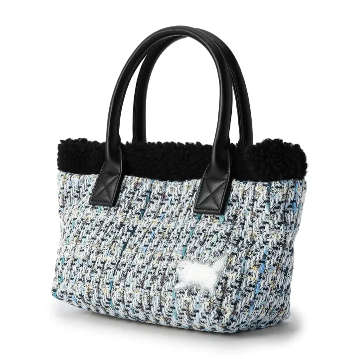 【Order】Paul & Joe Embroidered Cat Tweed Mini Tote Bag 9 【Order】Paul & Joe Embroidered Cat Tweed Mini Tote Bag - Image 7