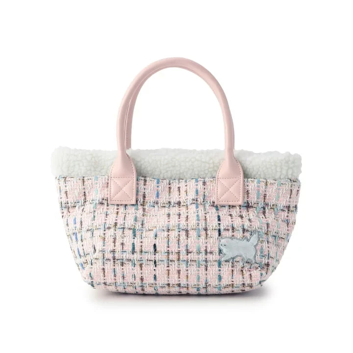 【Order】Paul & Joe Embroidered Cat Tweed Mini Tote Bag 7 【Order】Paul & Joe Embroidered Cat Tweed Mini Tote Bag - Image 5