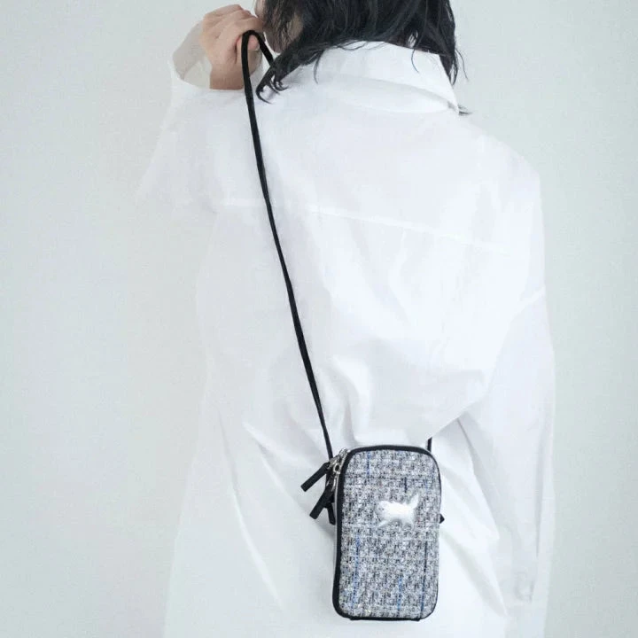 【Order】Paul & Joe Embroidered Cat Tweed Smartphone Bag 18 【Order】Paul & Joe Embroidered Cat Tweed Smartphone Bag - Image 16