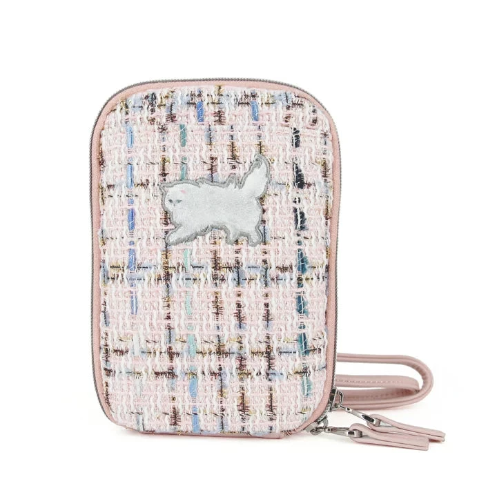 【Order】Paul & Joe Embroidered Cat Tweed Smartphone Bag 9 【Order】Paul & Joe Embroidered Cat Tweed Smartphone Bag - Image 7