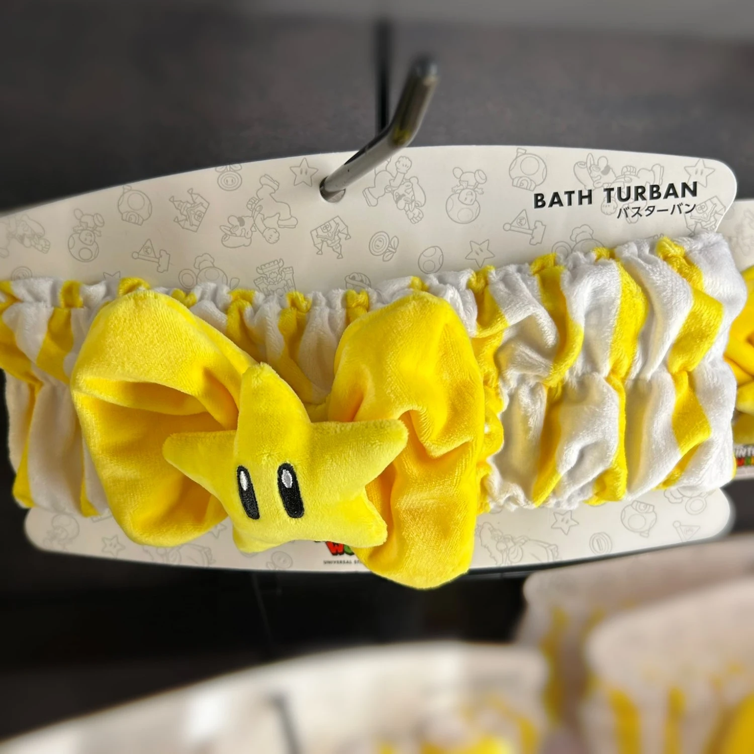 【Order】USJ Mario Super Star Bath Turban 3 【Order】USJ Mario Super Star Bath Turban