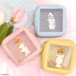 【Order】Mofusand Embroidery Series - Square Pouch