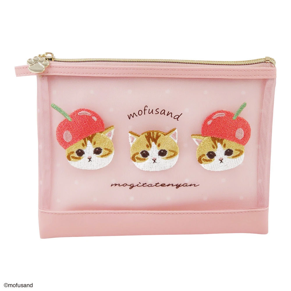 【Order】Mofusand Embroidery Series - Flat Pouch 4 【Order】Mofusand Embroidery Series - Flat Pouch - Image 2
