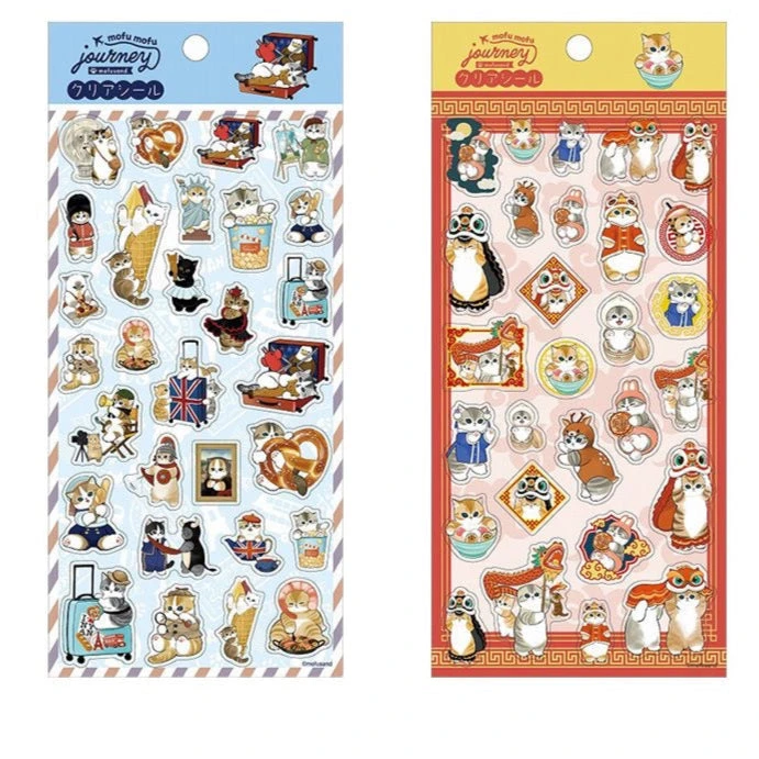 【Order】Mofusand Mofu Mofu Journey Series -Sticker Sheet 3 【Order】Mofusand Mofu Mofu Journey Series -Sticker Sheet