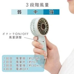 【Order】SNOOPY & WOODSTOCK Nordic Dots Portable Fan -Kaliss PRSN01050305 7