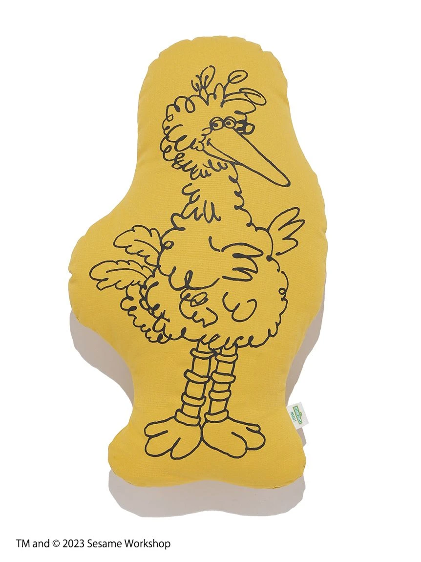 【Order】Sesame Street Market Sketch Cushion 11 【Order】Sesame Street Market Sketch Cushion - Image 9