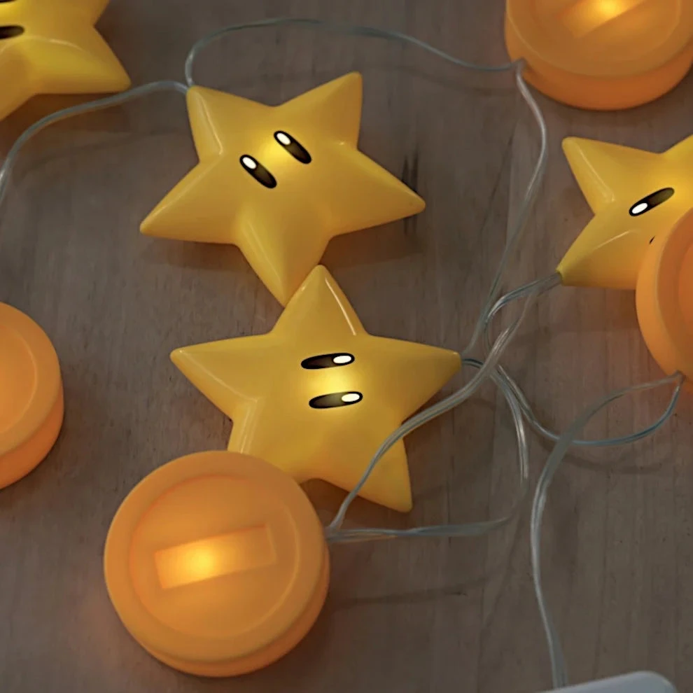 【Order】Super Nintendo Mario Super Star & Coin Garland Light 6 【Order】Super Nintendo Mario Super Star & Coin Garland Light - Image 4