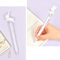 【Order】Dick Bruna Running Miffy Ballpoint Pen (Lavender) -Kaliss kite eb299 2