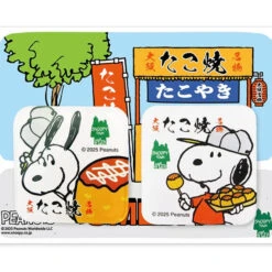 【Pre-Order】Snoopy Town Osaka Umeda Store Limited "Takoyaki Series"- Fridge Magnet Set
